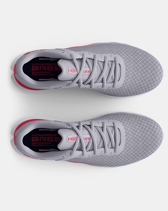 Men's UA Charged Breeze Running Shoes, Gray, pdpMainDesktop image number 2